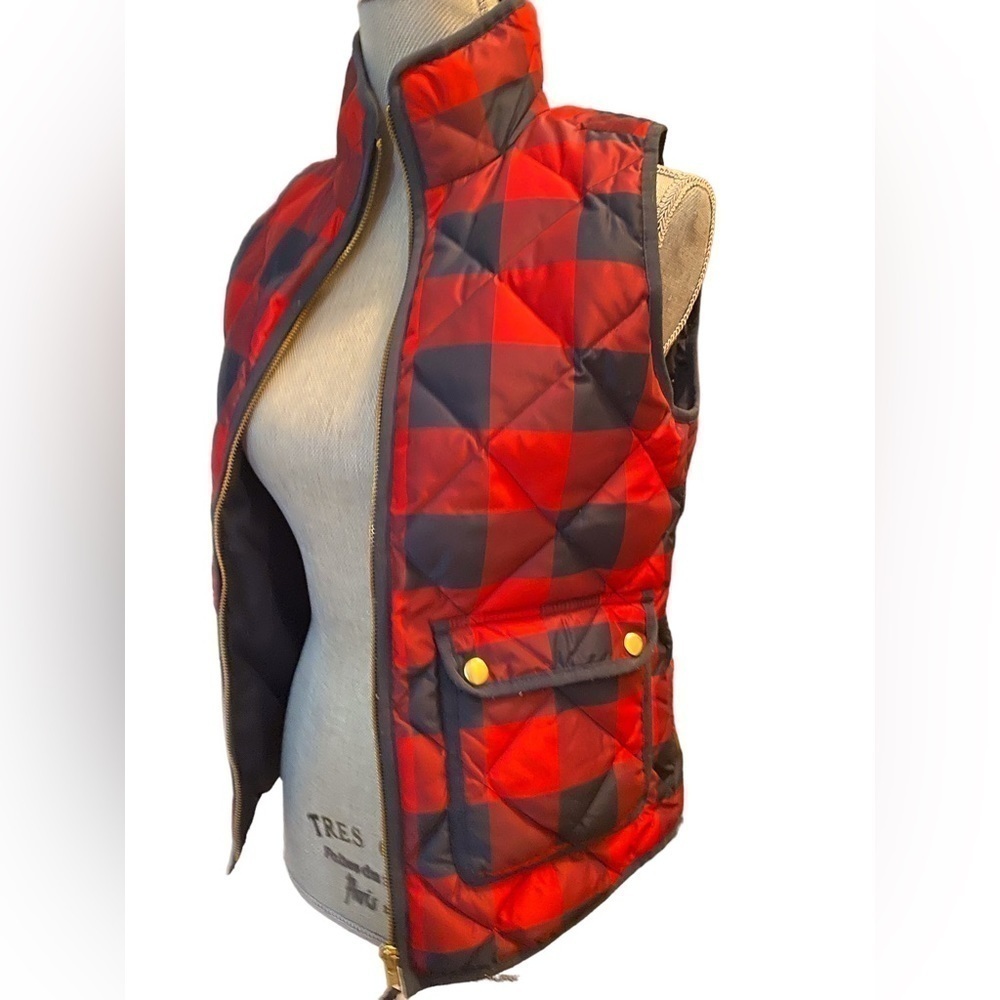 J Crew Puffer Quilted Down Vest l Women’s Vest Size XXS